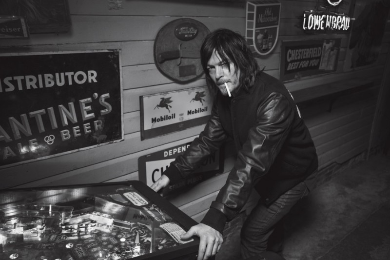 Norman Reedus photographed by Jamie Burke