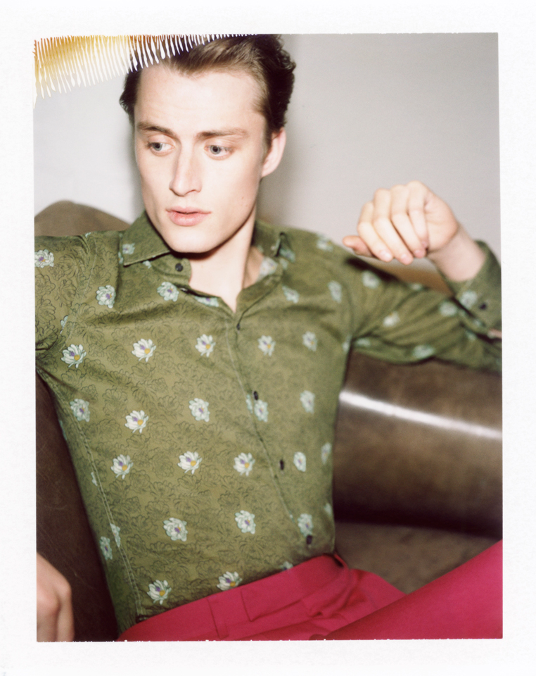 Bastiaan wears Richard James.