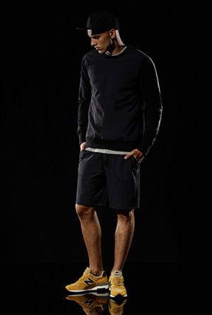 Adam Kaszewski Models Sporty Styles for Revolve Man