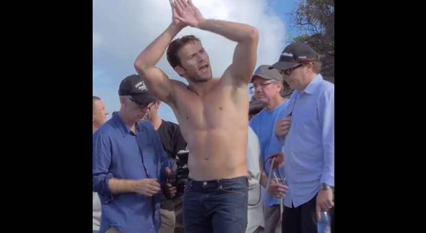 Teaser: Scott Eastwood for Davidoff Cool Water Campaign