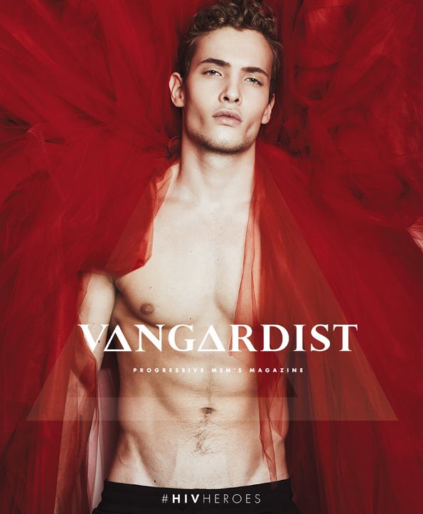 Simon Cellar covers the latest issue of Vangardist