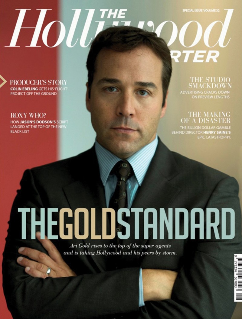 The Hollywood Reporter gets a cameo in the new Entourage movie with a cover profiling Ari Gold.