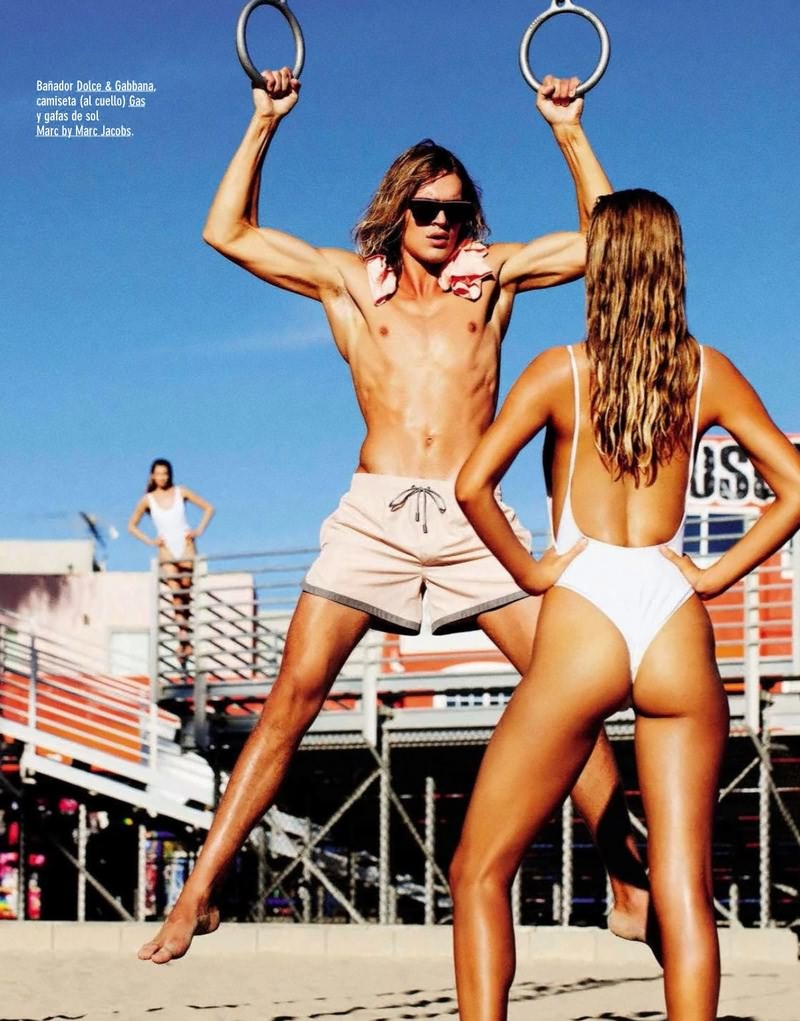 The Pink Panther: Ton Heukels Has Summer Fun with GQ España