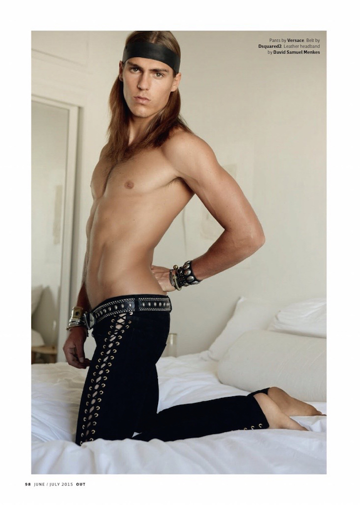 Travis Smith OUT 2015 Joe Dallesandro Inspired Fashion Photo Shoot 002