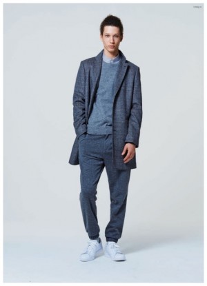 UNIQLO LifeWear Fall Winter 2015 Mens Collection Styles Look Book 001