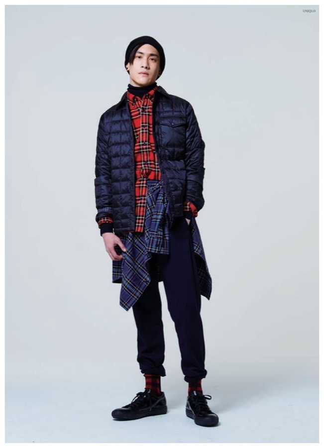 UNIQLO Lifewear Fall/Winter 2015: UNIQLO embraces plaid this fall with its essential flannel shirts.