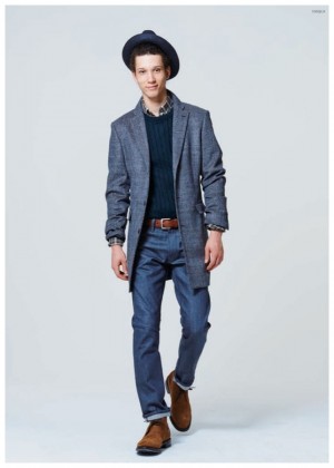 UNIQLO LifeWear Fall Winter 2015 Mens Collection Styles Look Book 003