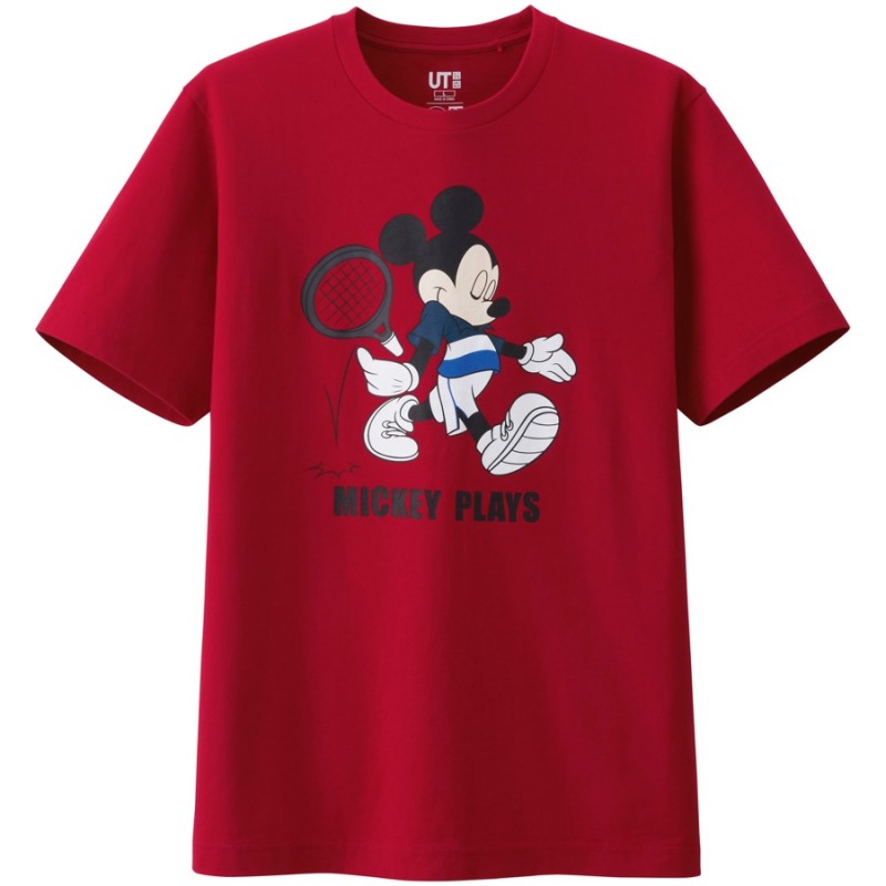Mickey Mouse channels Kei Nishikori
