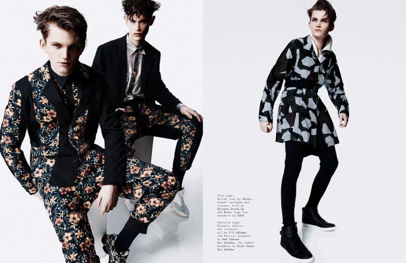 Jakub and Morris deliver a splash of fun prints for the season.