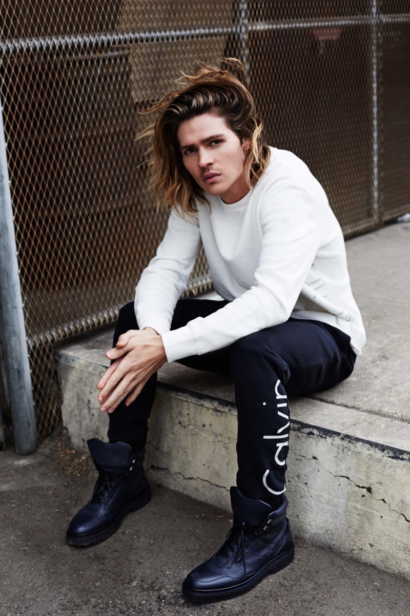 Will Peltz connects with Calvin Klein Jeans for a look at its nostalgic Denim Series collection.