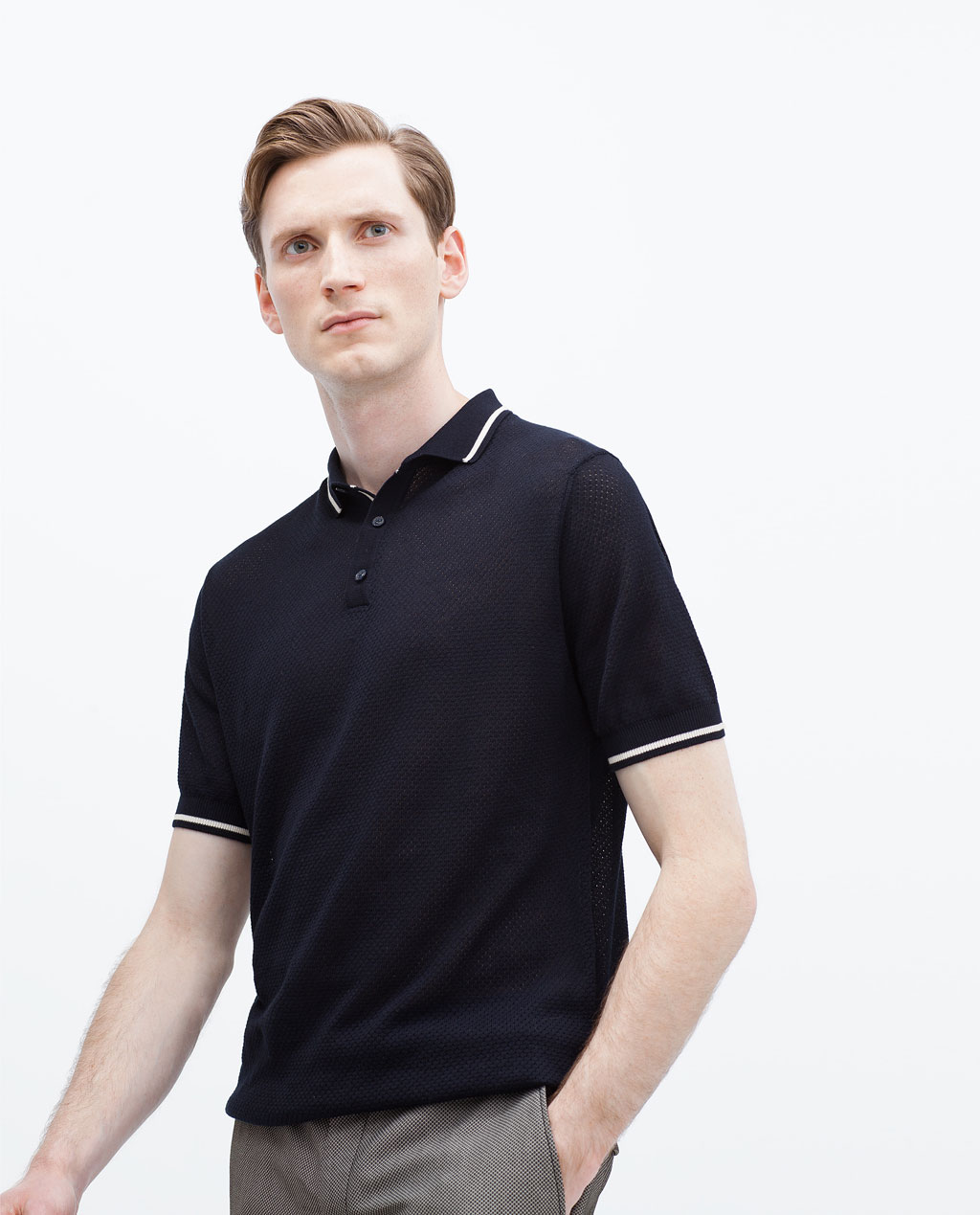 zara polo shirts mens