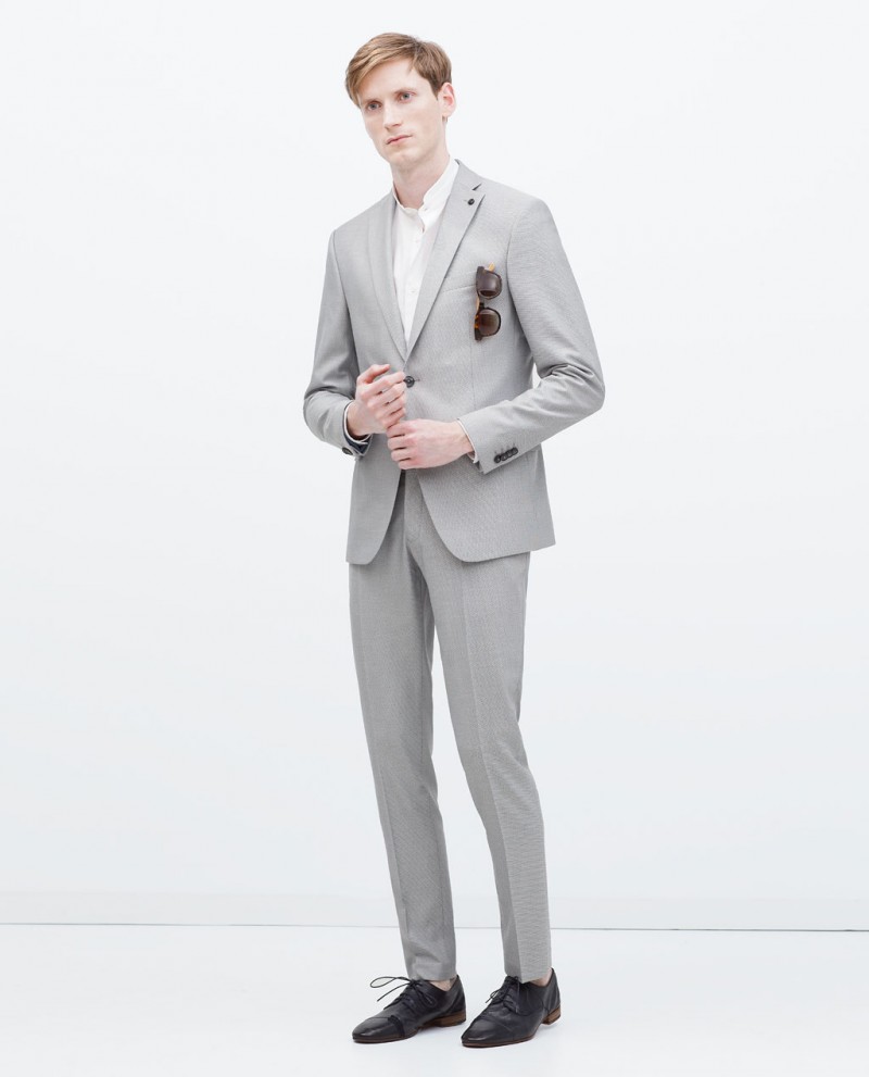 zara mens formal trousers