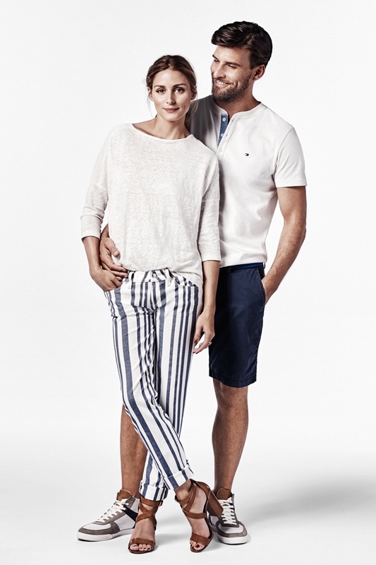 Johannes Huebl and wife Olivia Palermo serve as Tommy Hilfiger's guest editors for summer