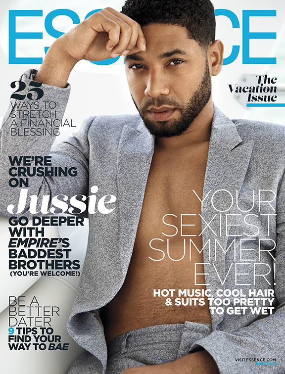 Jussie Smollett on Essence June 2015 cover