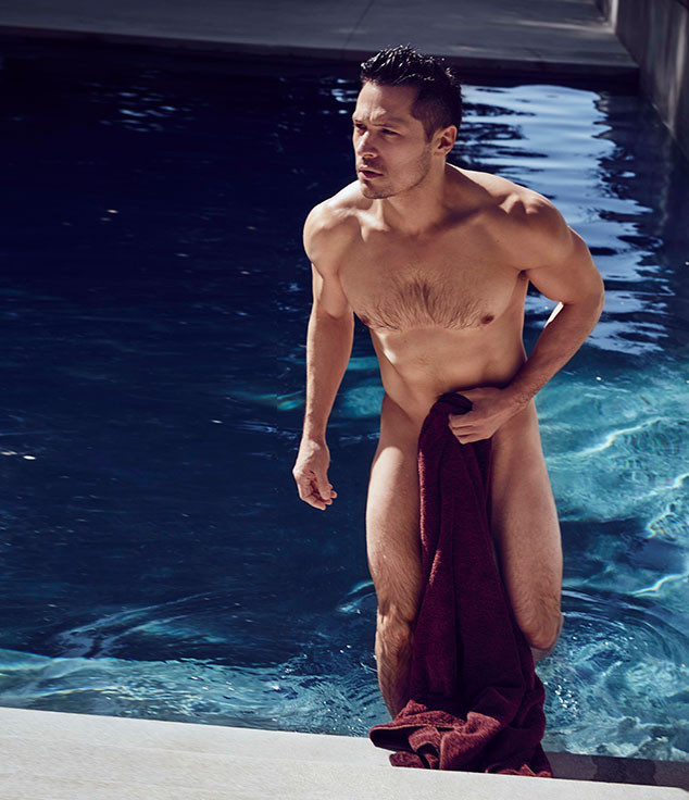 Nick Wechsler goes naked to promote cancer awareness in Cosmopolitan UK