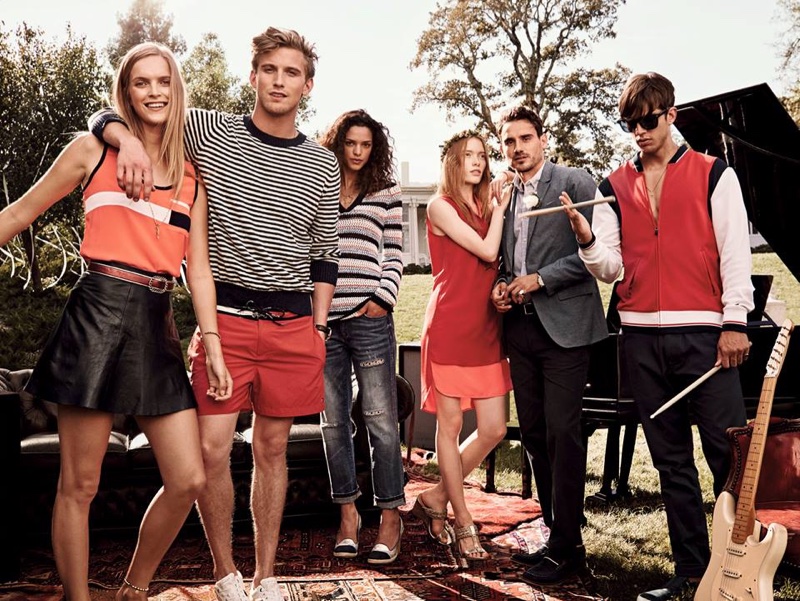 Tommy Hilfiger is ready for summer with a barbecue party