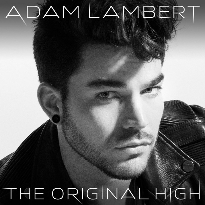 The cover for Adam Lambert's new album The Original High.