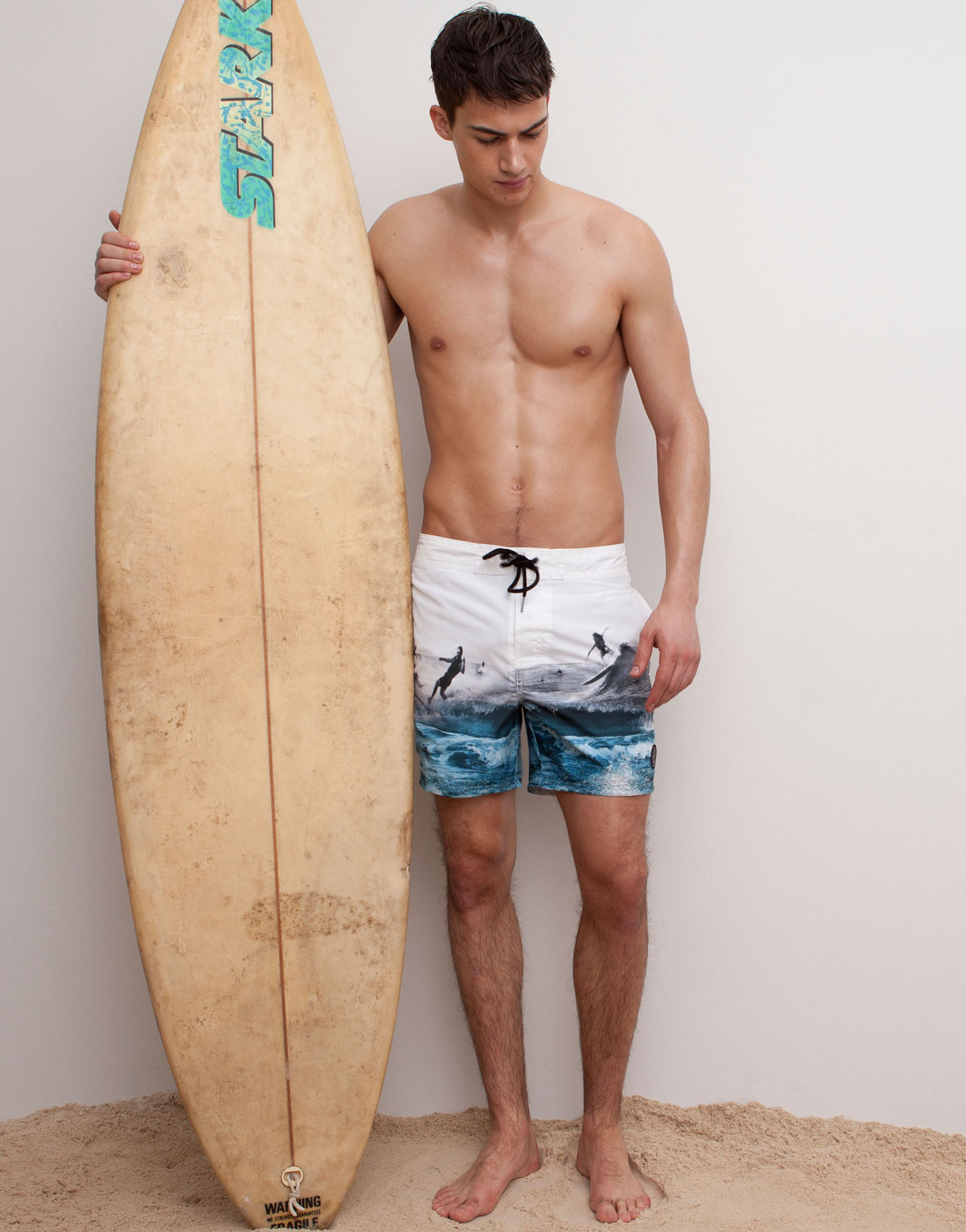 Alessio Pozzi is Beach Ready in Pull & Bear Summer 2015 Swimwear