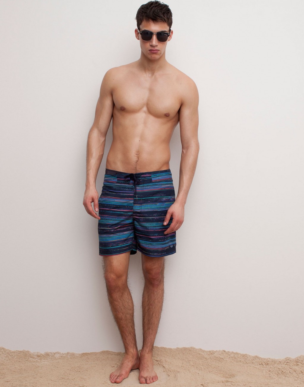 Alessio Pozzi is Beach Ready in Pull & Bear Summer 2015 Swimwear – The ...