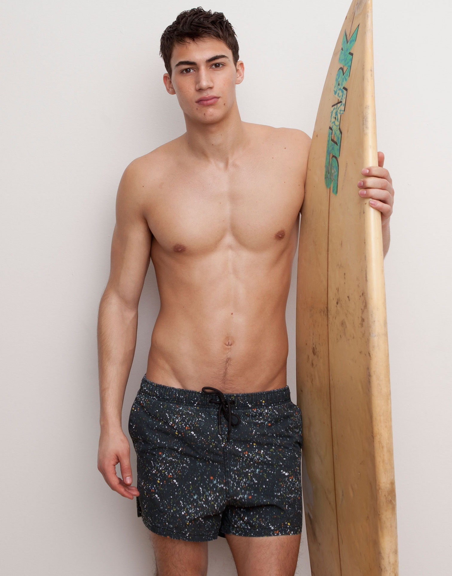 Alessio Pozzi is Beach Ready in Pull & Bear Summer 2015 Swimwear