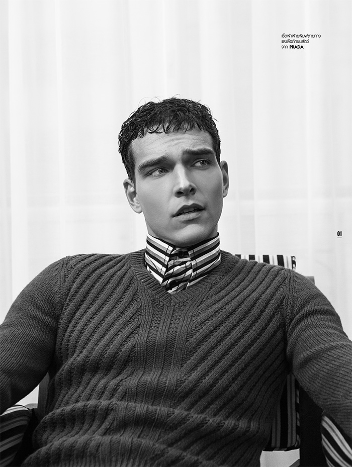 Alexandre Cunha Stars in L’Officiel Hommes Thailand Editorial | The ...