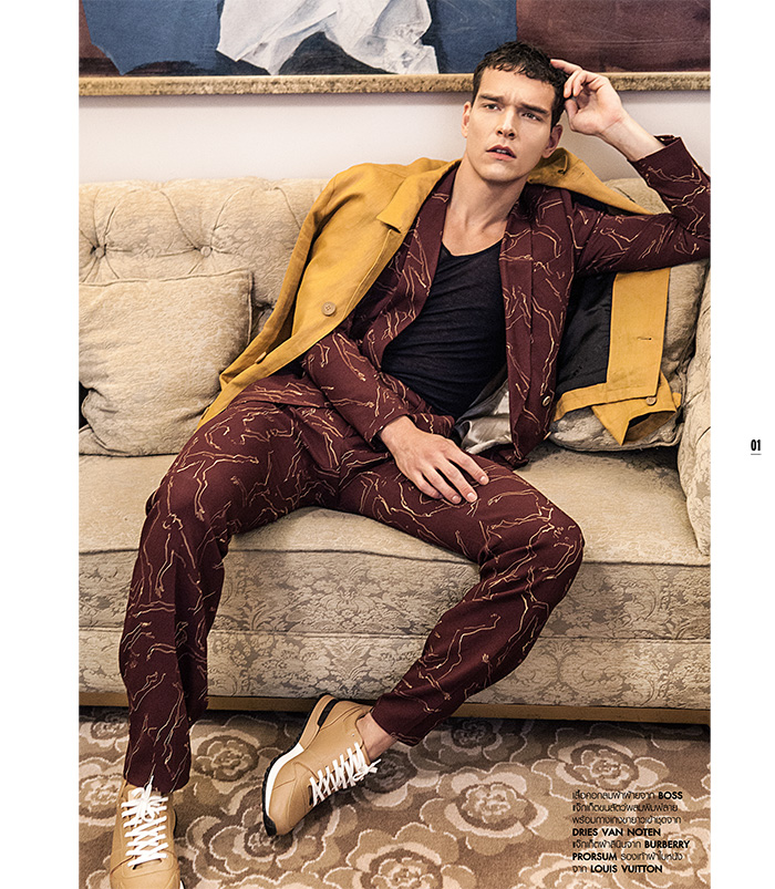 Alexandre Cunha LOfficiel Hommes Thailand 2015 Fashion Editorial 009