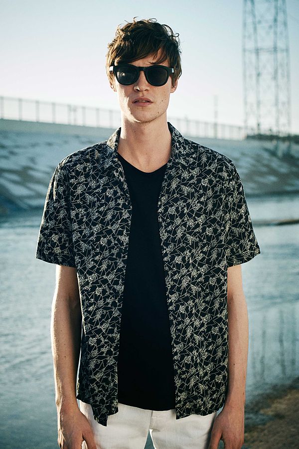 Matthew Hitt Models Cool + Relaxed Styles for AllSaints Shoot