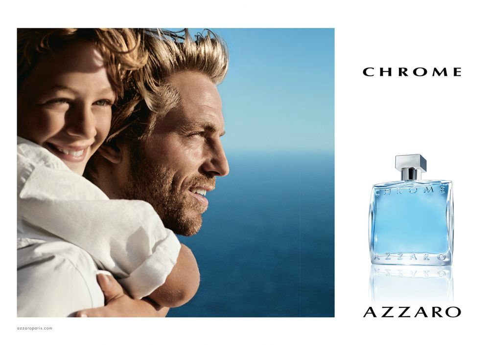 Azzaro Chrome Fragrance Campaign Starring Rein Langeveld