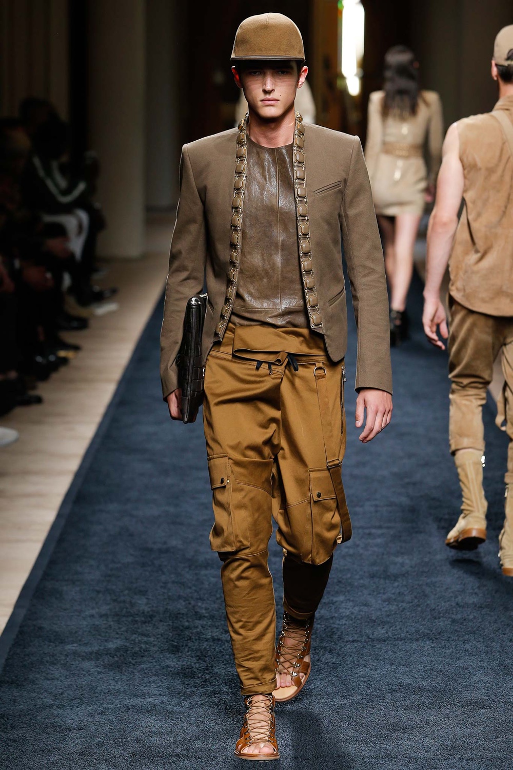 Balmain Spring/Summer 2016 Menswear Collection | Paris Fashion Week ...