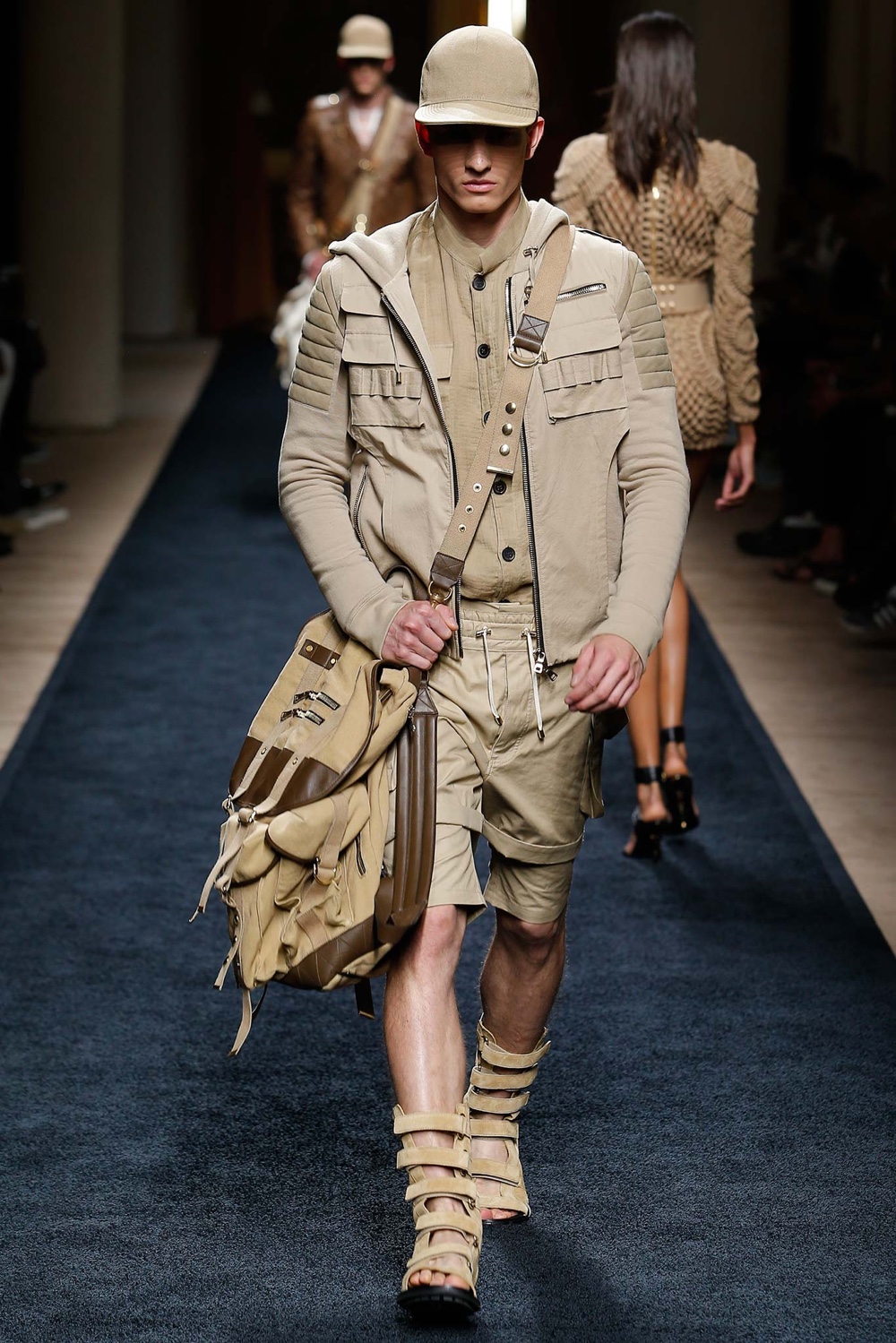 Balmain Spring/Summer 2016 Menswear Collection | Paris Fashion Week ...