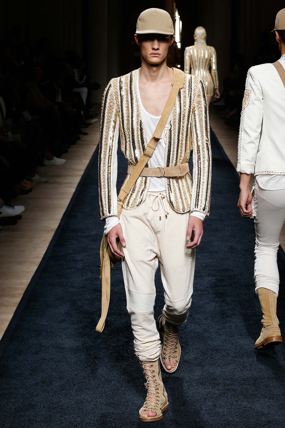 Balmain Spring/Summer 2016 Menswear Collection | Paris Fashion Week ...