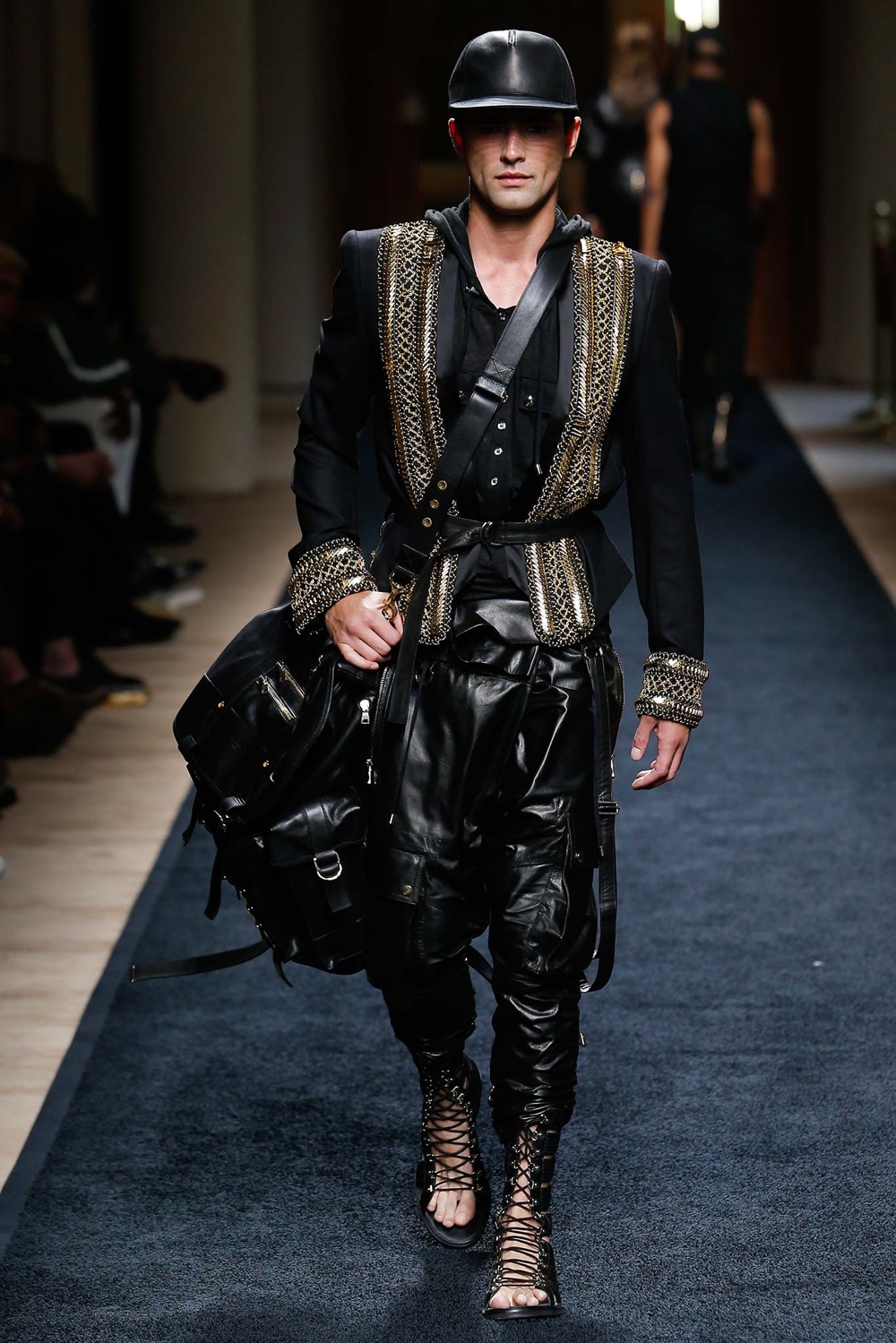 Balmain Spring/Summer 2016 Menswear Collection | Paris Fashion Week ...