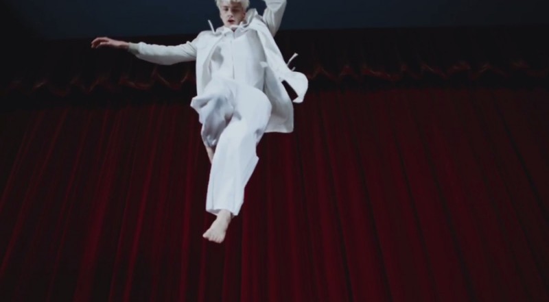 Model Benjamin Jarvis stars in a new fashion video for SSENSE.