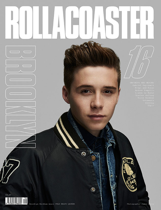 Brooklyn Beckham 2015 Rollacoaster Cover Photo Shoot 001