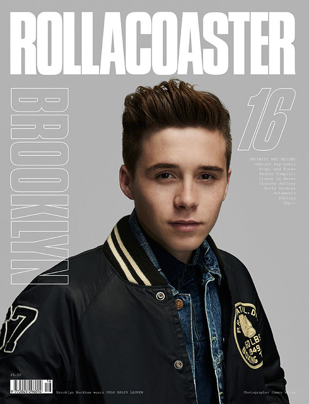 Brooklyn Beckham covers Rollacoaster.