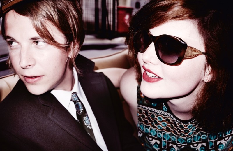 Singer Tom Odell and actress Holliday Grainger
