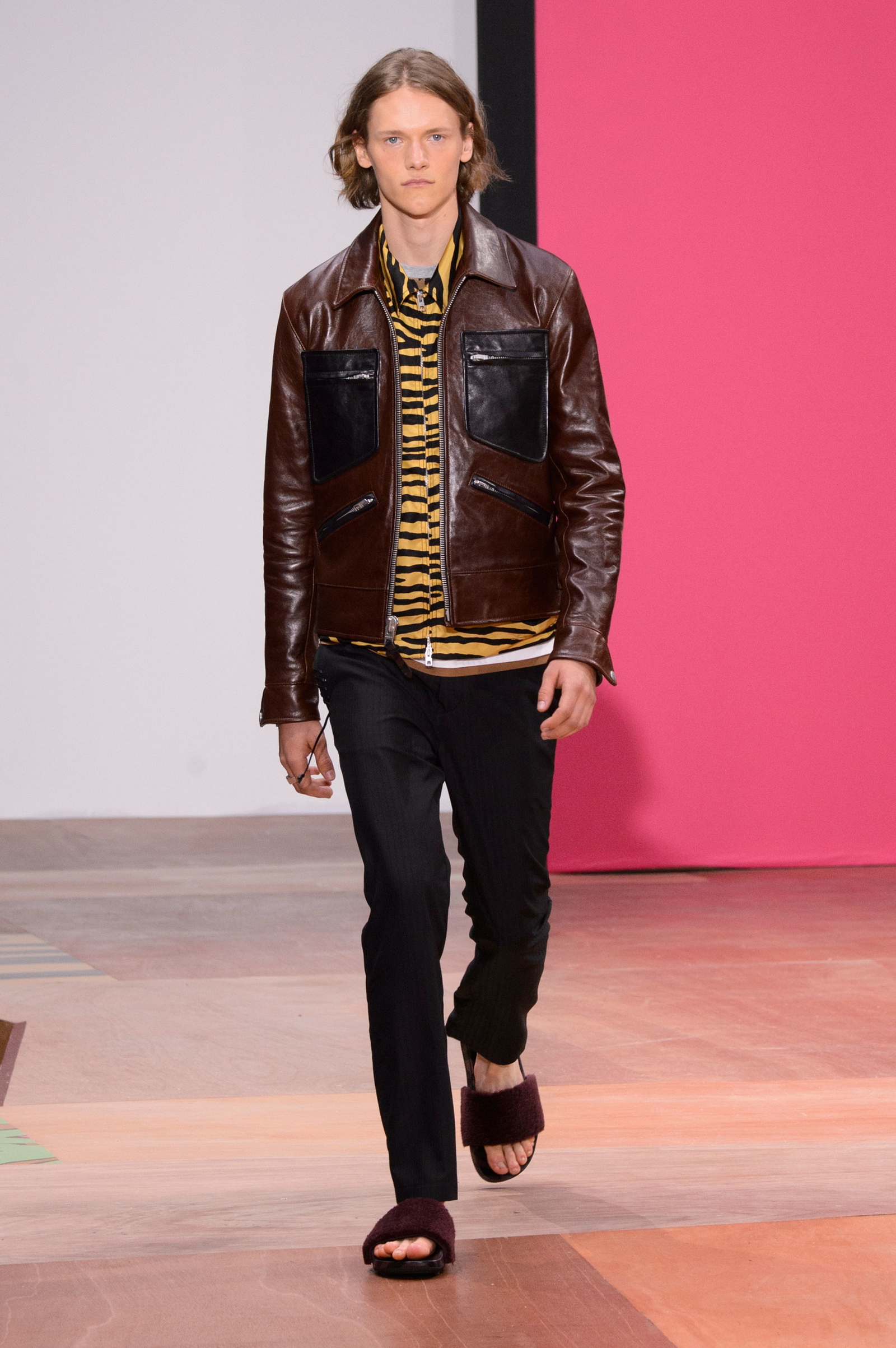 » Coach Spring Leathers Front & Center for New Campaign Coach Spring Summer 2016 London Collections Men 016