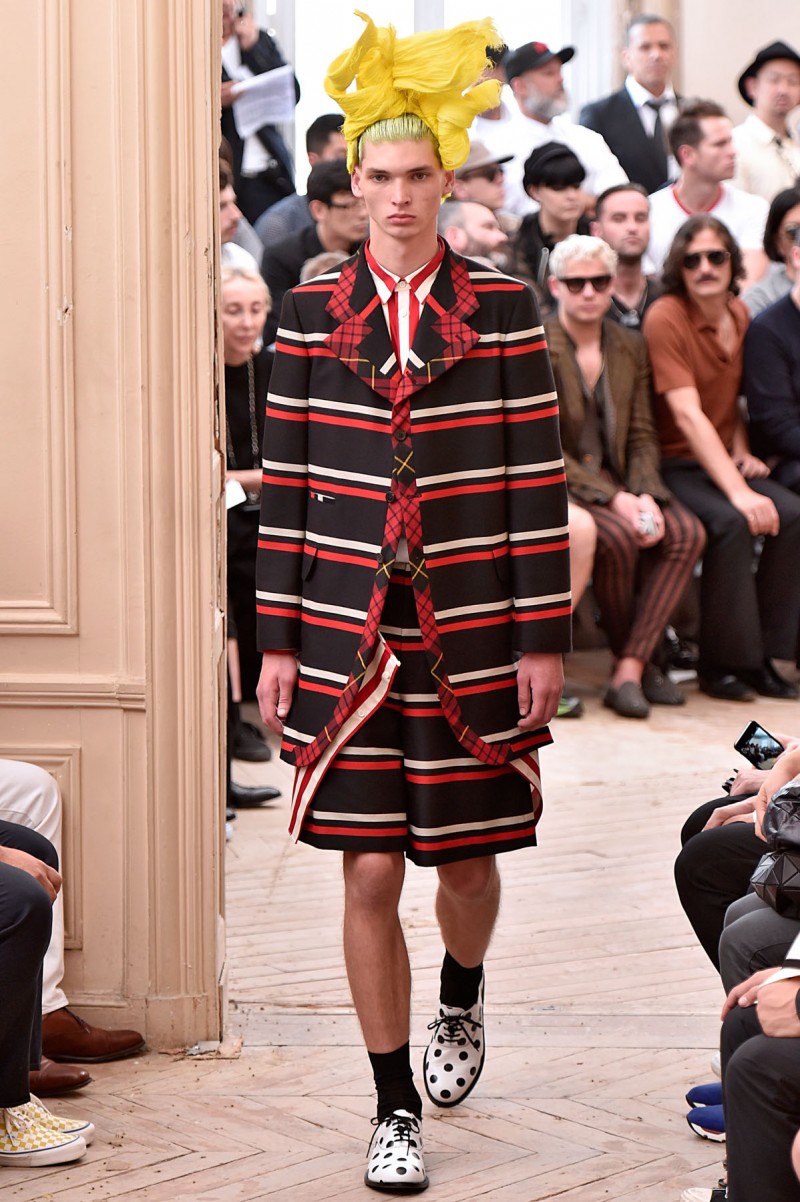 Comme des garcons homme plus spring summer 2016 menswear collection paris fashion week 023
