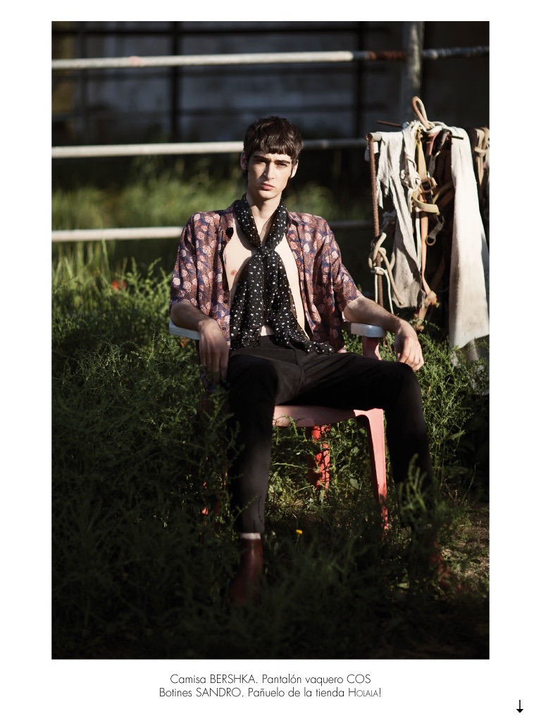 Corentin Renault is Tres Chic for TenMag June/July 2015 Cover Shoot