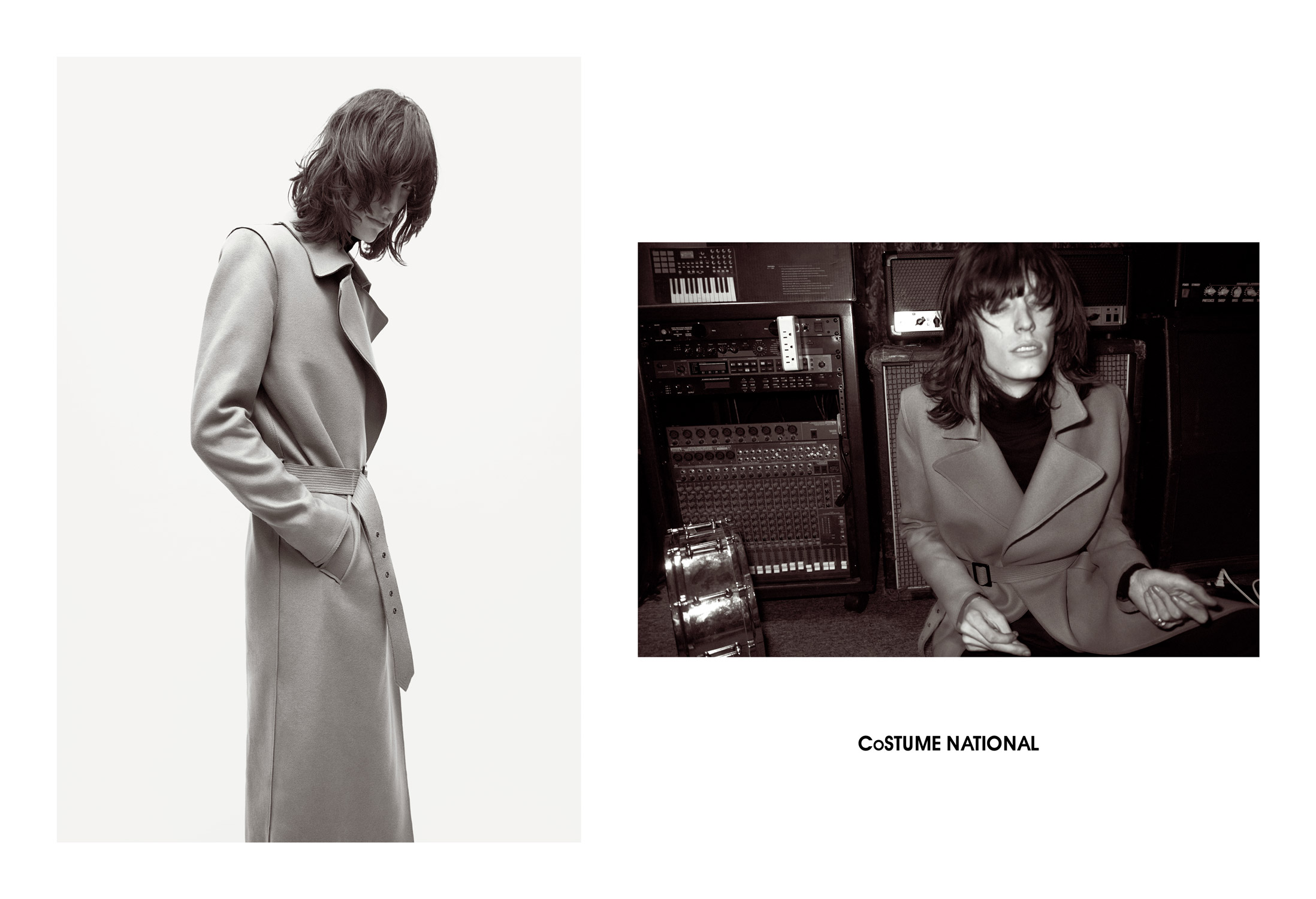 Costume National Fall/Winter 2015 Campaign Embraces Classic Rock Aesthetic