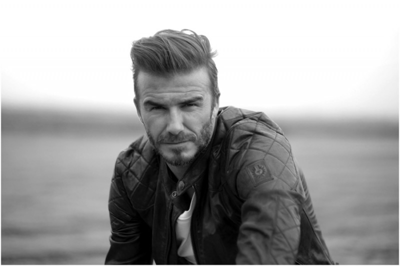 David Beckham in Stannard Jacket