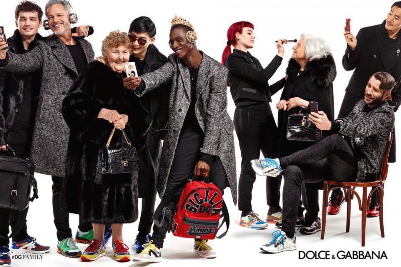 Dolce Gabbana Fall Winter 2015 Campaign 001