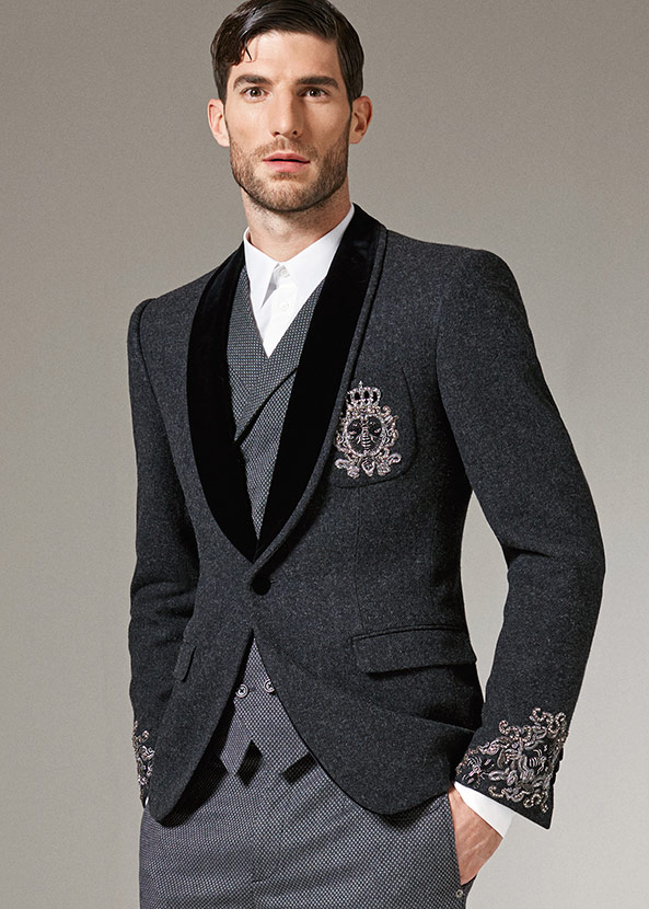Dolce Gabbana Fall Winter 2015 Menswear Look Book 044