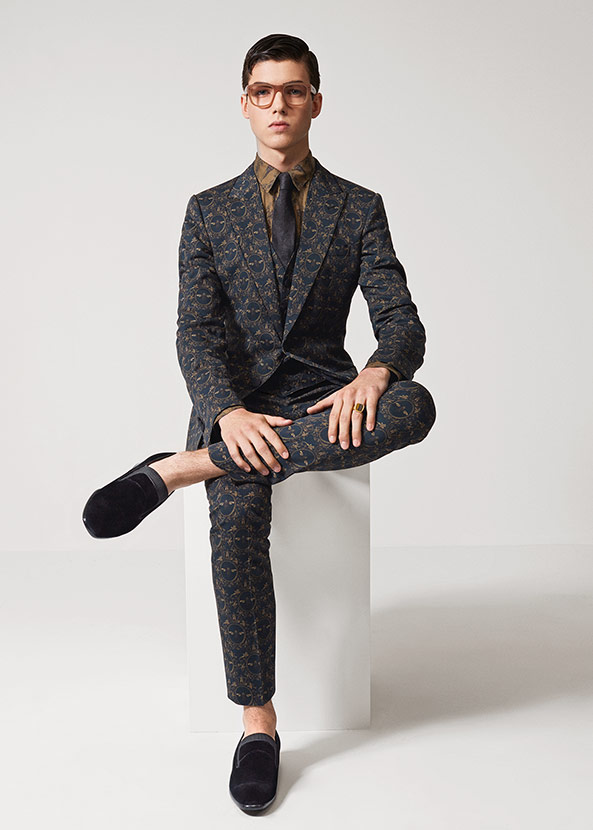 Dolce Gabbana Fall Winter 2015 Menswear Look Book 051