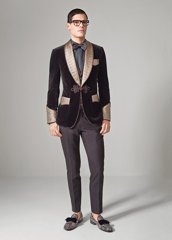 Dolce Gabbana Fall Winter 2015 Menswear Look Book 059