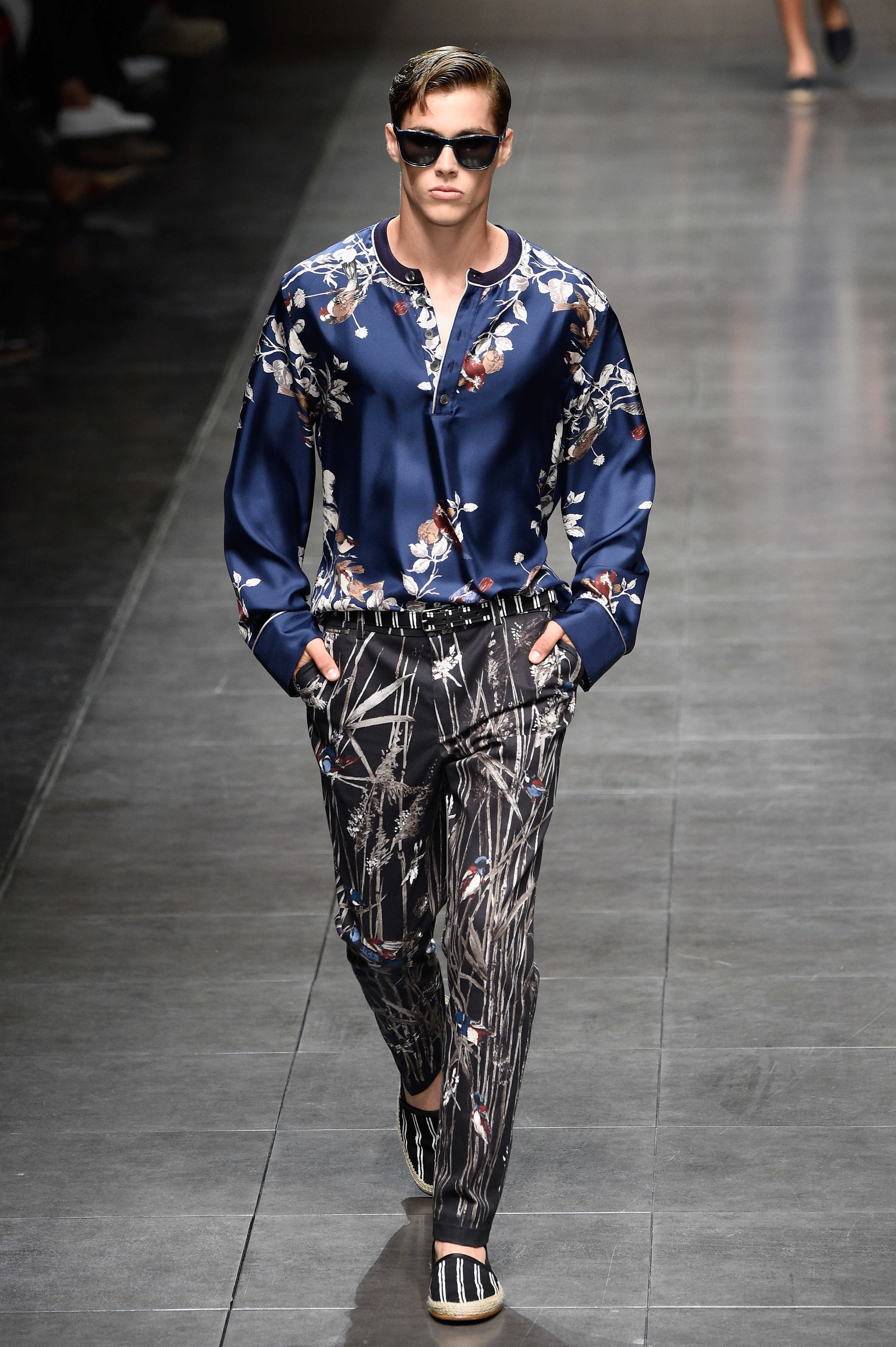 Dolce & Gabbana Spring/Summer 2016 Menswear Collection | Milan Fashion ...