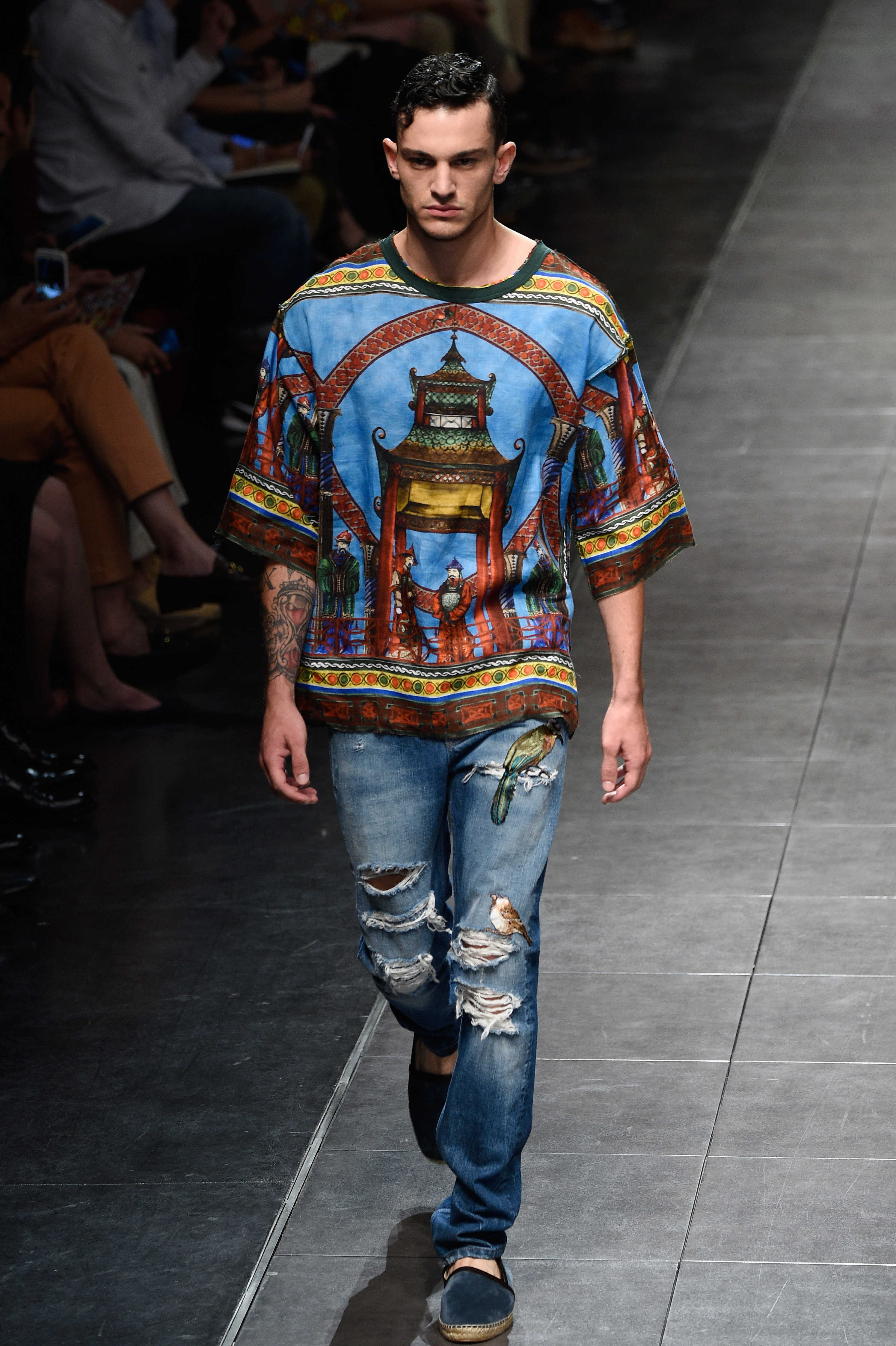 Dolce Gabbana Spring Summer 2016 Menswear Collection Milan Fashion Week 049