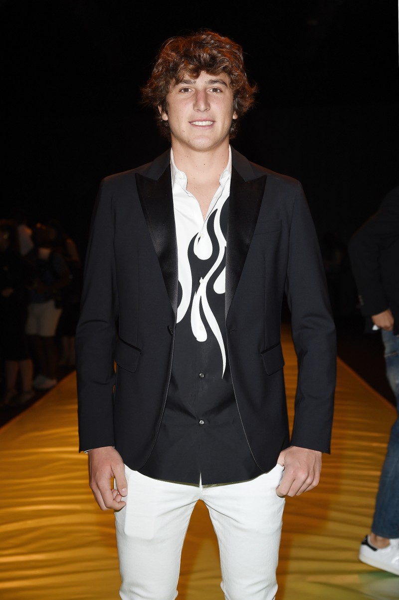 MILAN, ITALY - JUNE 23:  Leonardo Fioravanti  attends the Dsquared2 show during the Milan Men's Fashion Week Spring/Summer 2016 on June 23, 2015 in Milan, Italy.  (Photo by Venturelli/Getty Images for Dsquared2) Leonardo Fioravanti