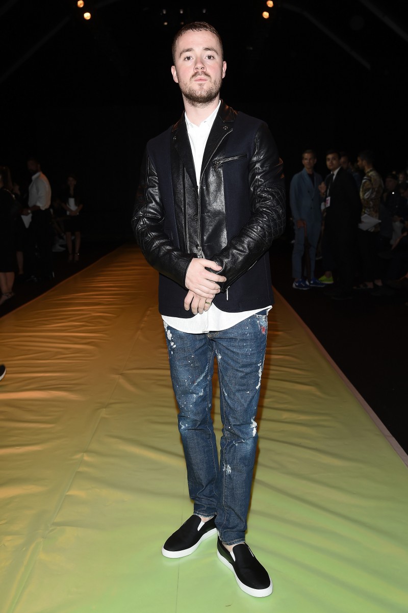 MILAN, ITALY - JUNE 23:  Maverick Sabre attends the Dsquared2 show during the Milan Men's Fashion Week Spring/Summer 2016 on June 23, 2015 in Milan, Italy.  (Photo by Venturelli/Getty Images for Dsquared2) Maverick Sabre