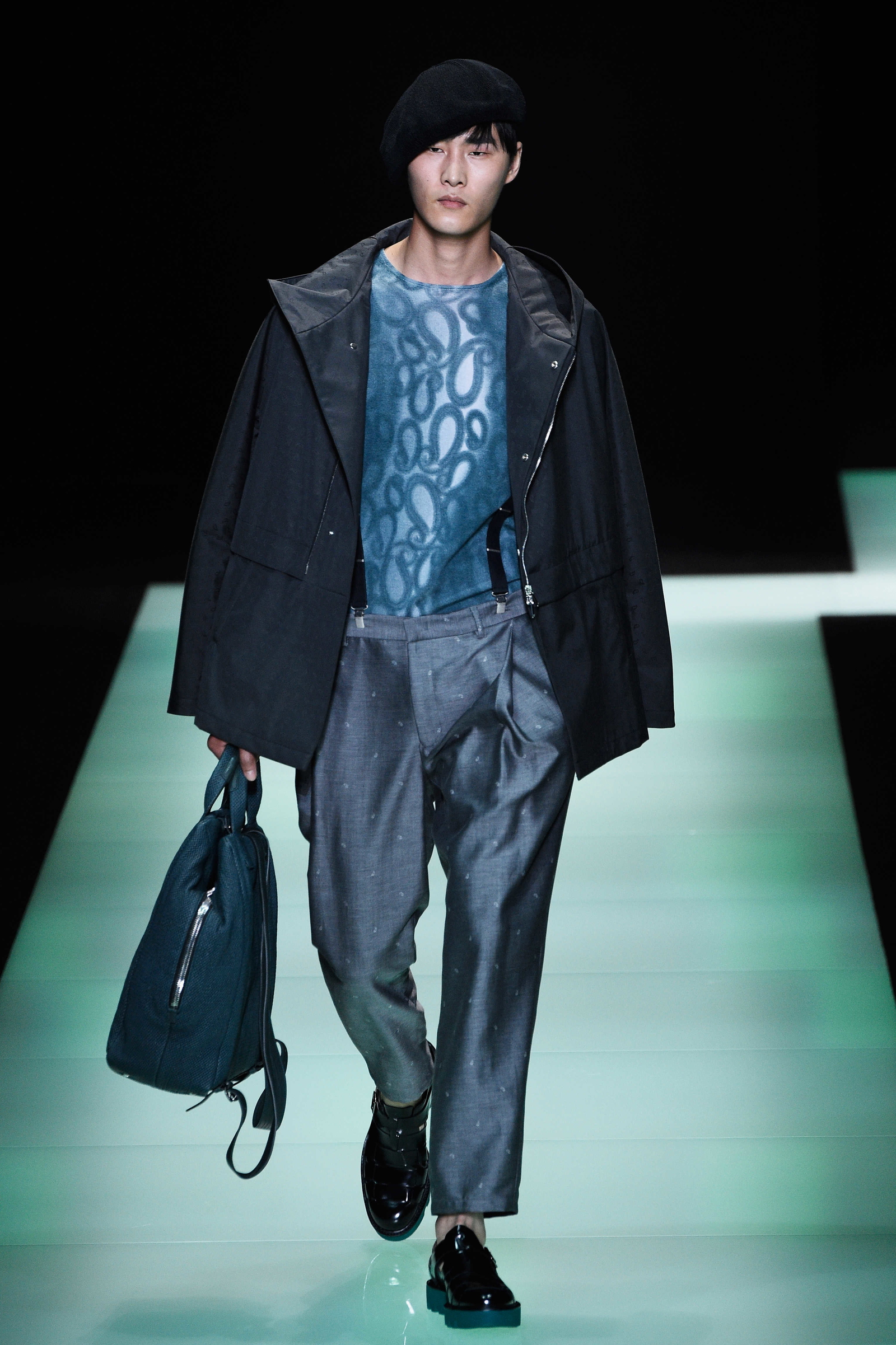 » Emporio Armani Visits Barcelona for Spring Ads Emporio Armani Spring Summer 2016 Menswear Collection Milan Fashion Week 005